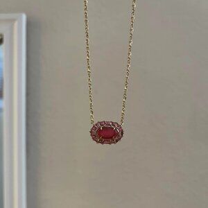 Kendra Scott Ruby Crystal Elisa